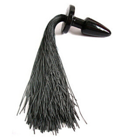 Anal Toys Adult Sex For Couples Unisex Pony Tail BuPlug Fetish Animal Role Play Horse Silky Plug Erotic