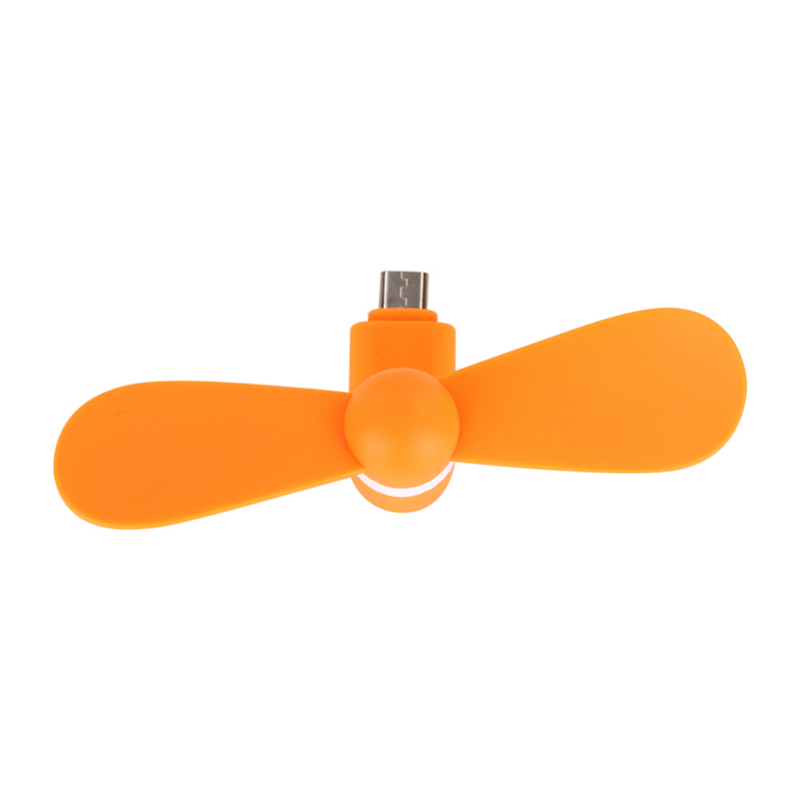 Mini USB Fan Flexible Portable Super Mute Cooler Cooling For Type C Android Samsung S7 edge Phone With Package
