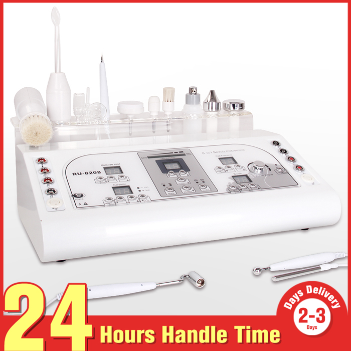 Pro 8in1 High Frequency RF Laser Mole Removal Ultrasonic Spray Galvanic Facial Care
Pro 8in1 High Frequency RF Laser Mole Removal Ultrasonic Spray Galvanic Facial Care