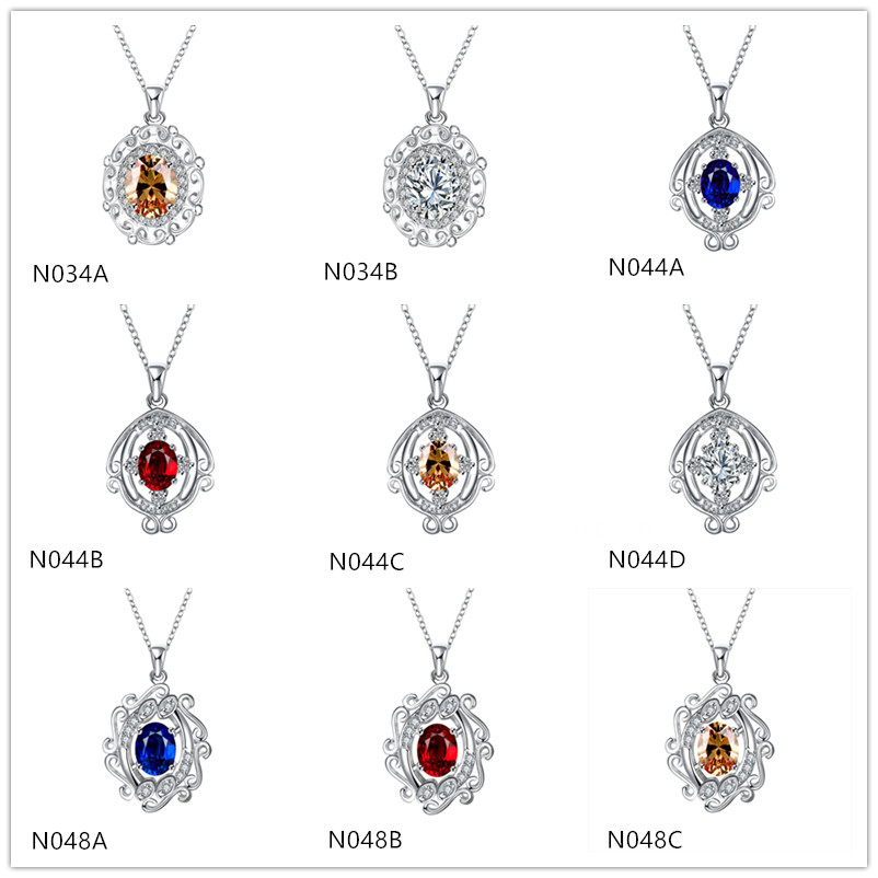 Mix order fashion women's gemstone 925 silver necklace pendants mixed style, sterling silver plated pendant necklaces GTN5
Mix order fashion women's gemstone 925 silver necklace pendants mixed style, sterling silver plated pendant necklaces GTN5