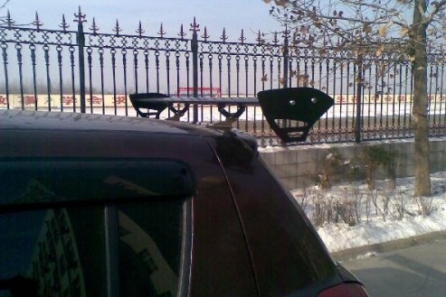 Fit Hatchback Car Rear Spoiler Wings Universal No Need Drilling Black