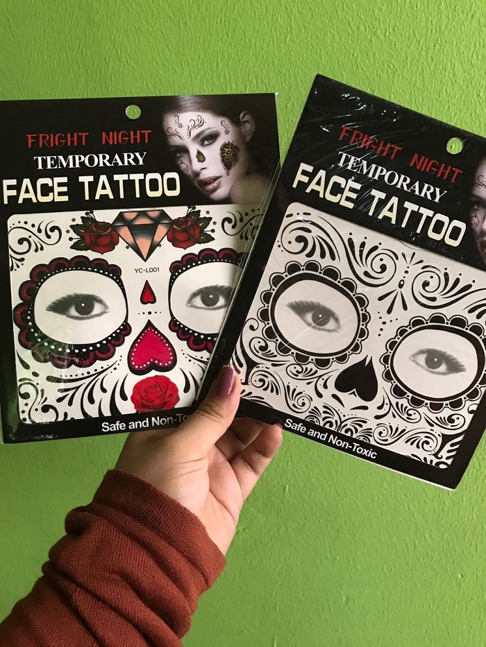 fright night temporary face tattoo Body art chain transfer tattoos temporary stickers in stock 9 styles 1000pcs
fright night temporary face tattoo Body art chain transfer tattoos temporary stickers in stock 9 styles 1000pcs