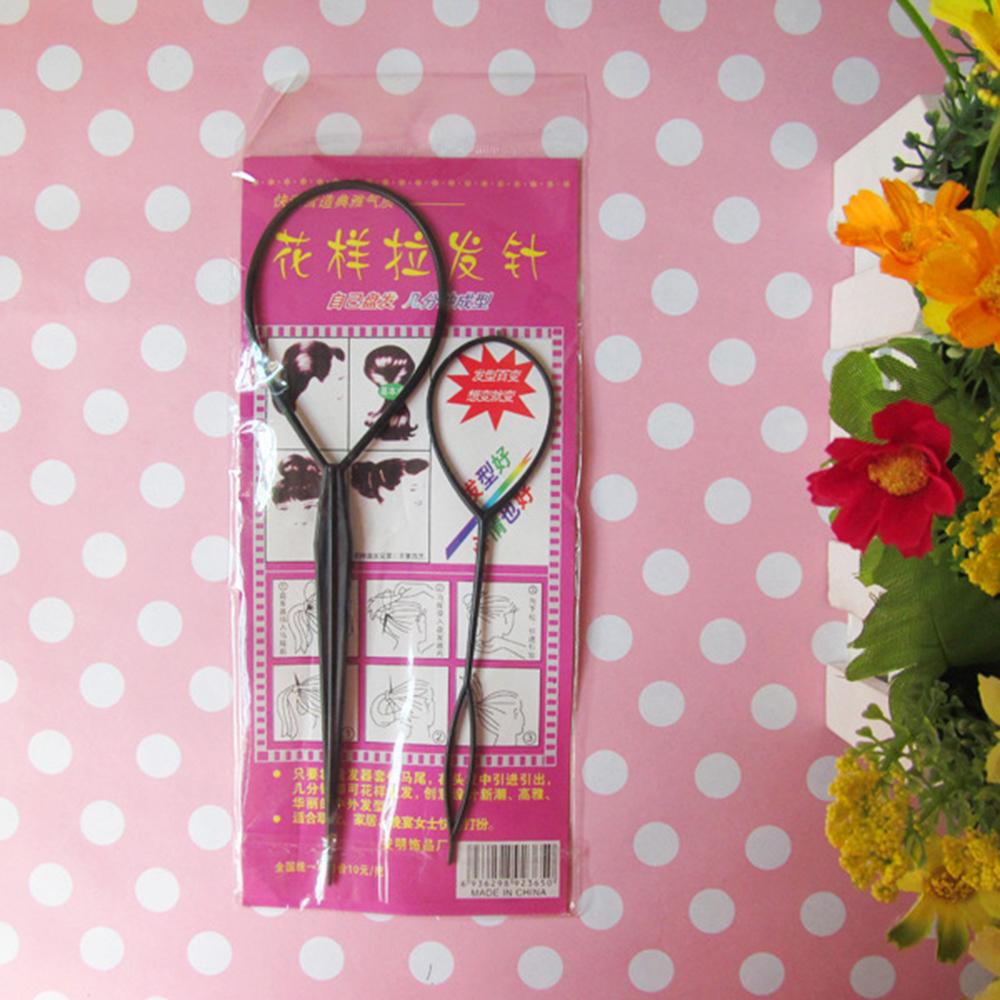 Topsy Tail Hair Maker Ponytail Styling Tool Hair-braiding styling Tool/make up tool 1000pairs/lot 2000pcs