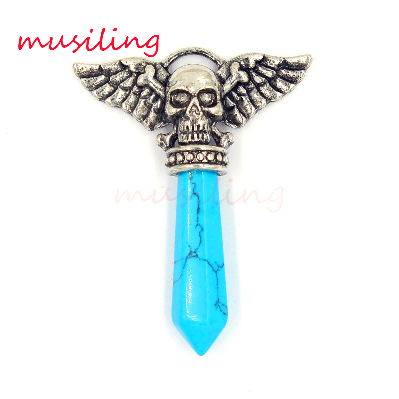 Skull Wing Pendants Natural Stone Pendant Jewelry Mens Jewelry Charms Bohemian Chakra Amulet Amethyst Crystal Quartz Opal etc Stone Jewelry
Skull Wing Pendants Natural Stone Pendant Jewelry Mens Jewelry Charms Bohemian Chakra Amulet Amethyst Crystal Quartz Opal etc Stone Jewelry