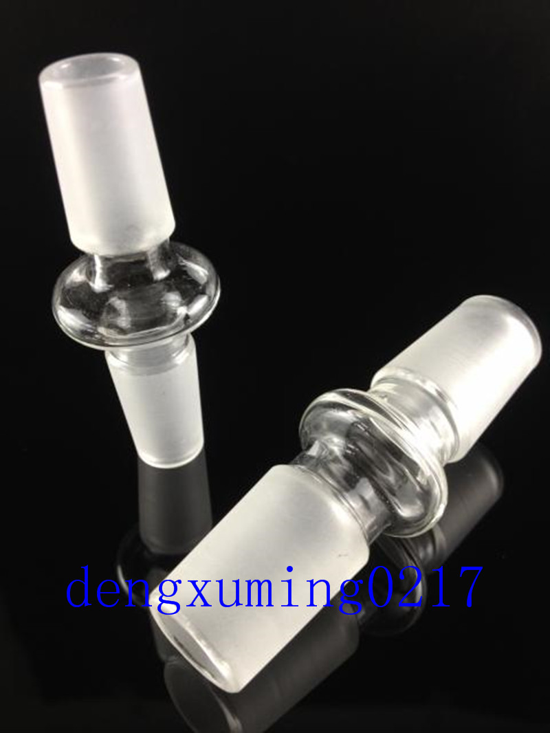 glass drop down adaptor adaptors for bongs 18 mm to 14 mm with male female grinding mouth clear joint hotest glass adaptor
glass drop down adaptor adaptors for bongs 18 mm to 14 mm with male female grinding mouth clear joint hotest glass adaptor