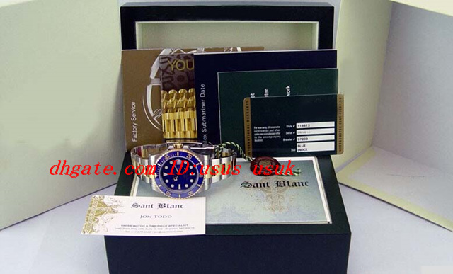 Original Box Certificate Top Quality Luxury Wristwatch Blue Ceramic Bezel Dial 116613 Stainless Steel Automatic Mens Men's Watch Watches, Slivery;brown
Original Box Certificate Top Quality Luxury Wristwatch Blue Ceramic Bezel Dial 116613 Stainless Steel Automatic Mens Men's Watch Watches, Slivery;brown
