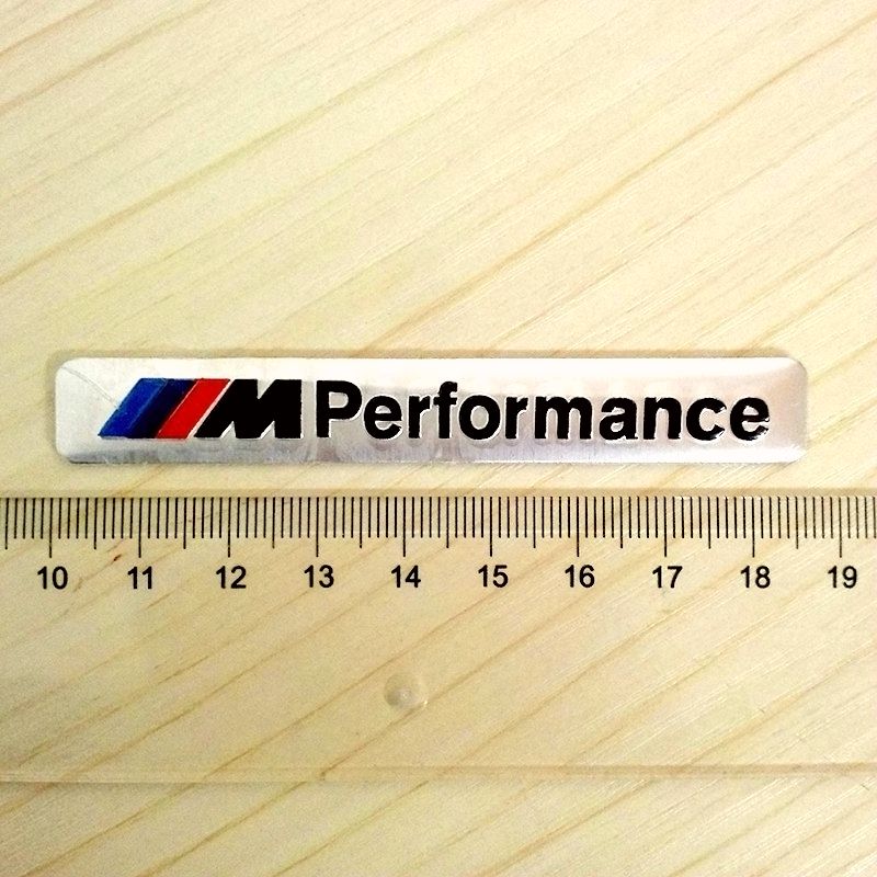 ///M Performance Motorsport Metal Logo funny Car Sticker Aluminum Emblem Grill Badge for BMW E34 E36 E39 E53 E60 E90 F10 F30 M3 M5 M6