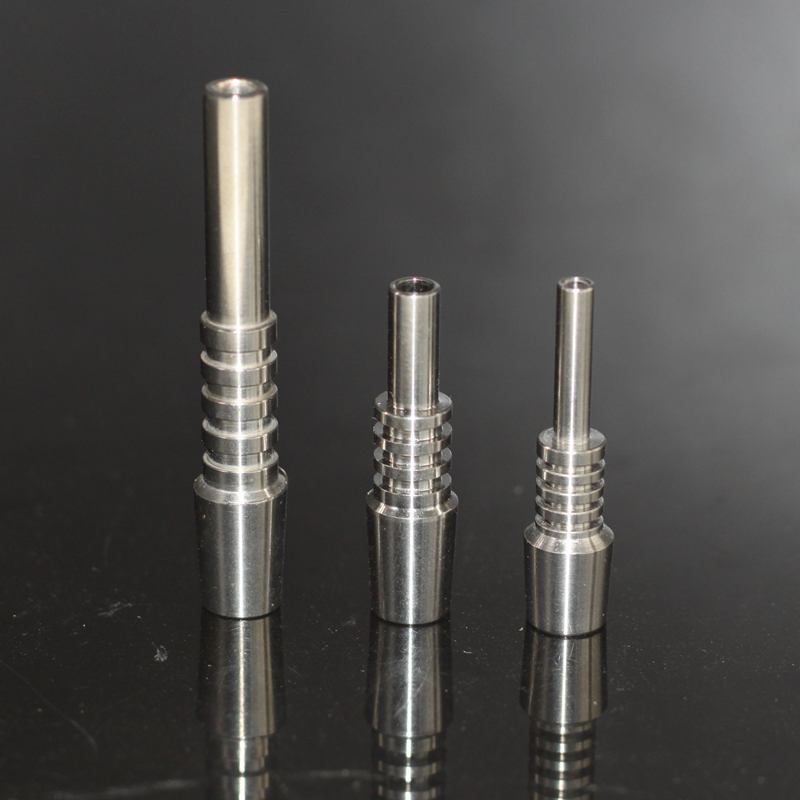 3 Joint Titanium Tip Nectar Collector Domeless Nail 10mm 14mm 19mm GR2 Inverted Grade 2 Ti Nails for Dab Straw Concentrate Dab Rigs
3 Joint Titanium Tip Nectar Collector Domeless Nail 10mm 14mm 19mm GR2 Inverted Grade 2 Ti Nails for Dab Straw Concentrate Dab Rigs