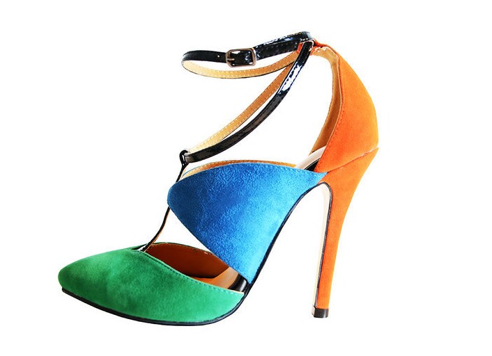designer summer new fashion shoes women sandals buckle multi color stiletto high heels feminino melissa women shoes sandalia, Green and black and blue and orange
designer summer new fashion shoes women sandals buckle multi color stiletto high heels feminino melissa women shoes sandalia, Green and black and blue and orange