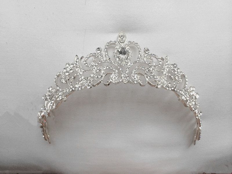 Hot High-grade Diamond Ornament Bride Headdress Fashion Wedding Elegant Crown