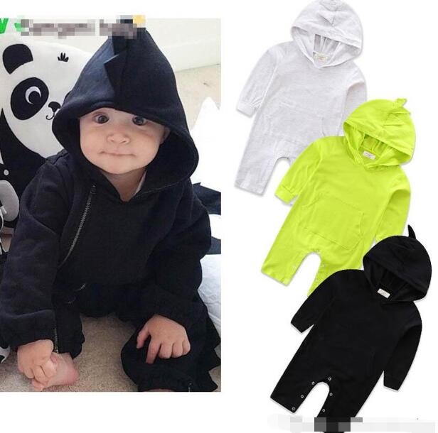 Baby boy girl INS dinosaur rompers Children ins cartoon cotton Long sleeve Hooded rompers baby clothes, As photo
Baby boy girl INS dinosaur rompers Children ins cartoon cotton Long sleeve Hooded rompers baby clothes, As photo