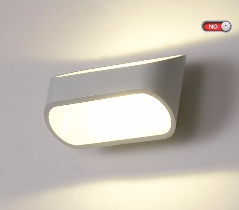 led wall lights bedside wall sconces indoor lighting 5w 10w corridor bedside reading wall mounted lamp ac90260v