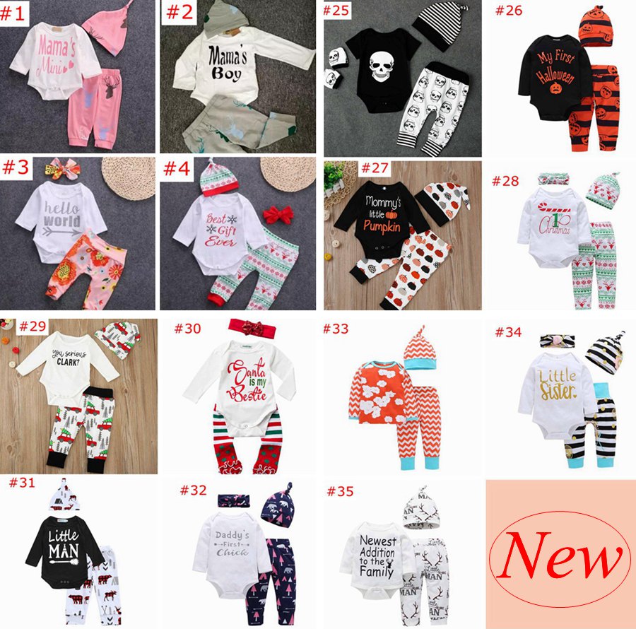 Over 60 styles XMAS INS NEW Baby Baby Girls Christmas hollowen Outfit Kids Boy Girls 3Pieces set T shirt + Pant + Hat 0-2Years Free, 1lot=1set=3pc
Over 60 styles XMAS INS NEW Baby Baby Girls Christmas hollowen Outfit Kids Boy Girls 3Pieces set T shirt + Pant + Hat 0-2Years Free, 1lot=1set=3pc