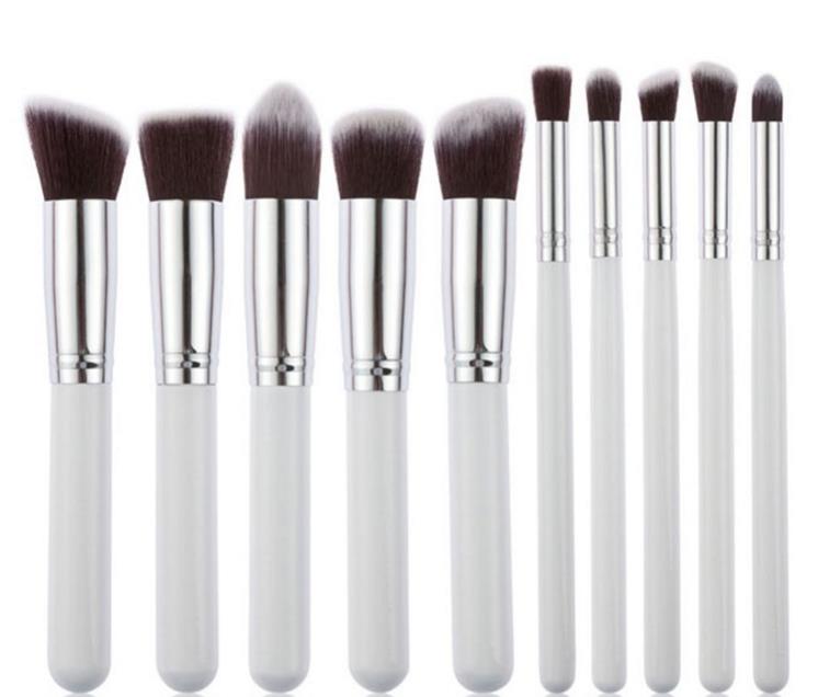 10Pcs/set Professional Makeup Brushes Set Cosmetic Makeup Tool Powder Foundation Eyeshadow Blush blend Brush tools