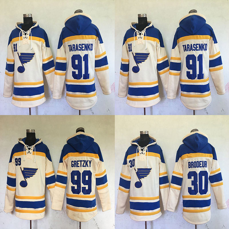 Mens Hoodies St. Louis Blues 91 Vladimir Tarasenko 99 Wayne Gretzky 30 Martin Brodeur Hockey Jerseys Hoodies Sweatshirts, Black;red
Mens Hoodies St. Louis Blues 91 Vladimir Tarasenko 99 Wayne Gretzky 30 Martin Brodeur Hockey Jerseys Hoodies Sweatshirts, Black;red