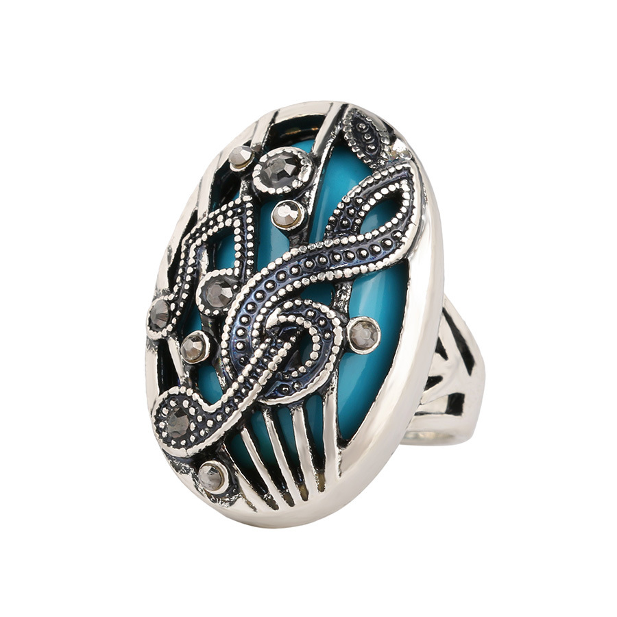 2016 New Tibet 925 Bohemia Oval Ring Big Stone Ring Music Notation Carved Punk Gorgeous Vintage Jewelry
2016 New Tibet 925 Bohemia Oval Ring Big Stone Ring Music Notation Carved Punk Gorgeous Vintage Jewelry