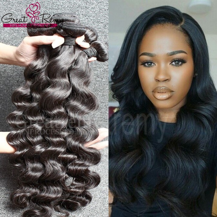 greatremy 9a narural black color wavy loose deep wave brazilian hair wet and wavy 100 human virgin mink hair factory promotional sale
greatremy 9a narural black color wavy loose deep wave brazilian hair wet and wavy 100 human virgin mink hair factory promotional sale