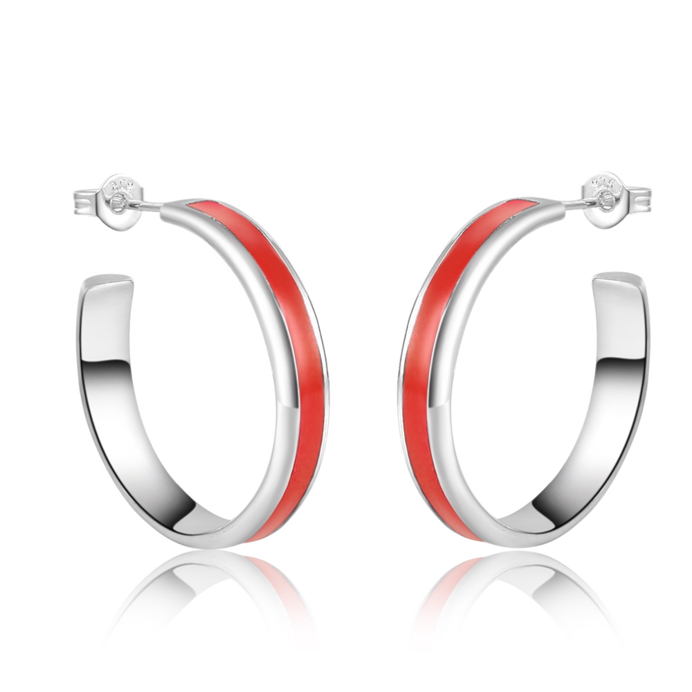 Fashion Jewelry enamel Painting Women's Hoop Earrings Pearcing Earrings in 925 Sterling Silver, Golden;silver
Fashion Jewelry enamel Painting Women's Hoop Earrings Pearcing Earrings in 925 Sterling Silver, Golden;silver