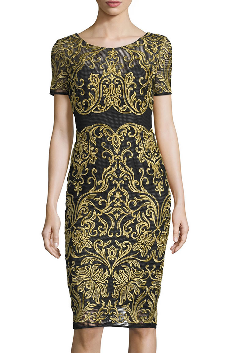 Vintage Embroidery Women Sheath Dress Short Sleeve Party Dresses 074A678, Same as picture
Vintage Embroidery Women Sheath Dress Short Sleeve Party Dresses 074A678, Same as picture