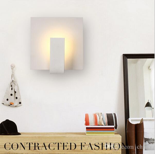 modern wall sconces 3w led wall lights bedside dining living room lamps for home indoor lighting fixture