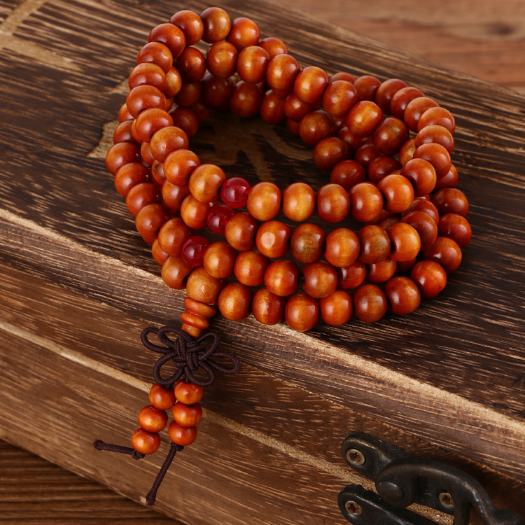 Charm Bracelet Natural Sandalwood Buddhist Buddha Meditation Beads Bracelets For Women Men Jewelry Prayer Mala Rosary Beads Bracel