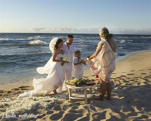 Megan Fox Wedding Dresses Beautiful White Sweetheart Neck Backless Long Chiffon Beach Celebrity Bridal Party Gowns