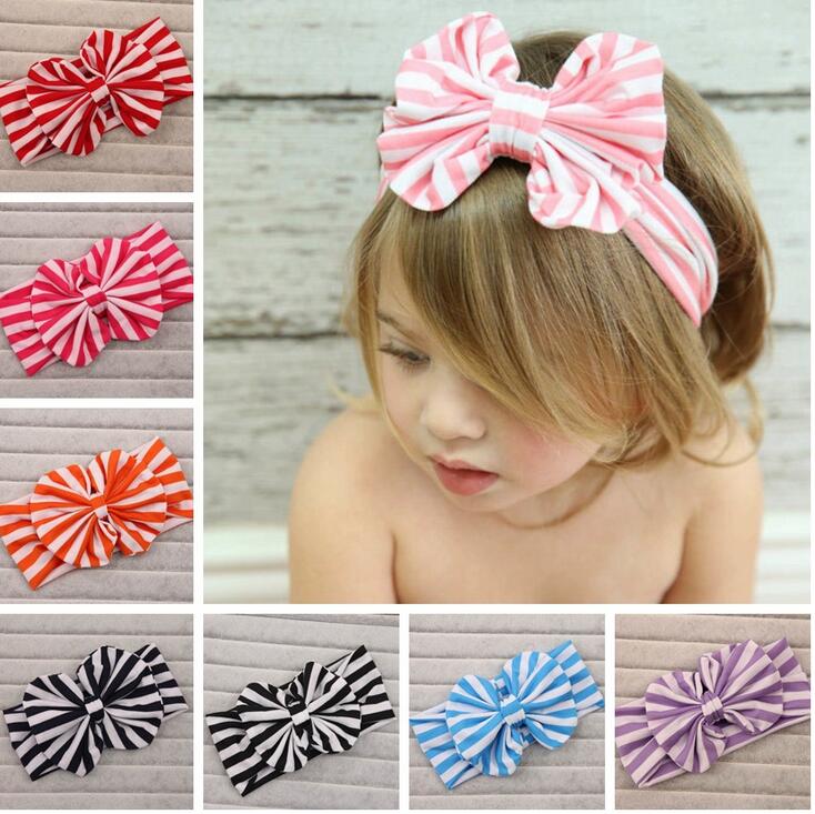Headband Headbands for Girls Baby bonnet Children Girls Striped bowknot Hairband 8 colors Hair Accessories XM 018, As picture
Headband Headbands for Girls Baby bonnet Children Girls Striped bowknot Hairband 8 colors Hair Accessories XM 018, As picture