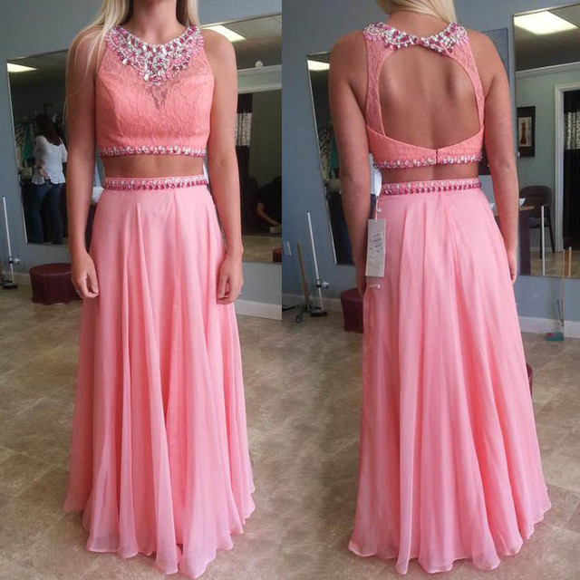 2016 Water Melon Long Chiffon Prom Dresses with Rhinstone Crystal Vestido De Fiest A Line hollow Two piece Formal Evening Party Gowns, Black
2016 Water Melon Long Chiffon Prom Dresses with Rhinstone Crystal Vestido De Fiest A Line hollow Two piece Formal Evening Party Gowns, Black