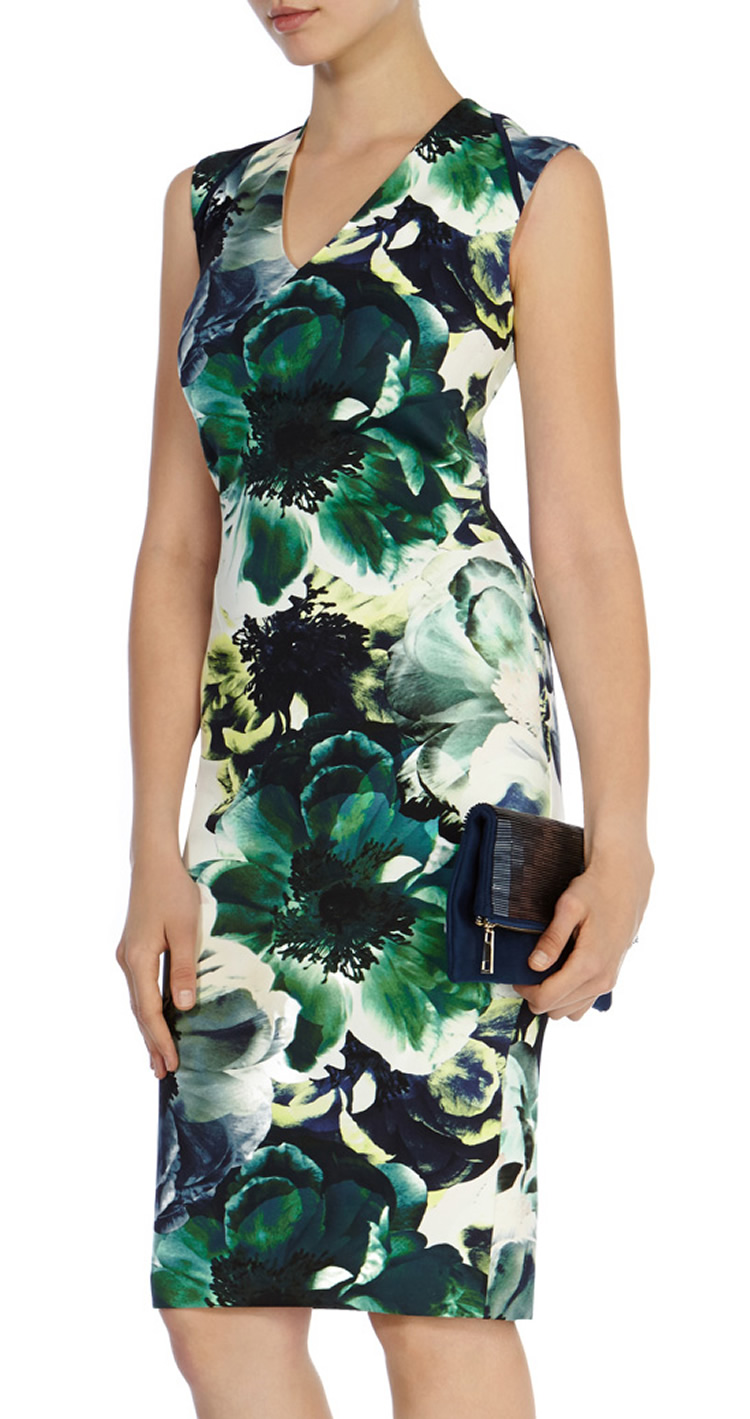 Flower Print Women Sheath Dress V-Neck Sleeveless Casual Dresses 054A563, As pictures
Flower Print Women Sheath Dress V-Neck Sleeveless Casual Dresses 054A563, As pictures