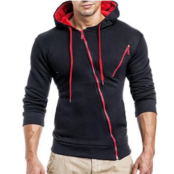 Men's Cotton Hoodie with Cap Long Sleeve Zipper Sweatshirts with Drawstring Zipper Pocket Slim Casual Hoodies Sportwear Street Style YZ, Dark gray
Men's Cotton Hoodie with Cap Long Sleeve Zipper Sweatshirts with Drawstring Zipper Pocket Slim Casual Hoodies Sportwear Street Style YZ, Dark gray