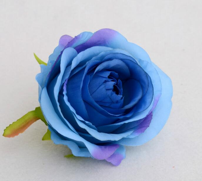 Dia 3.9inch 10cm Silk flowers wholesale rose heads artificial flowers diameter fake flowers head high quality WR005