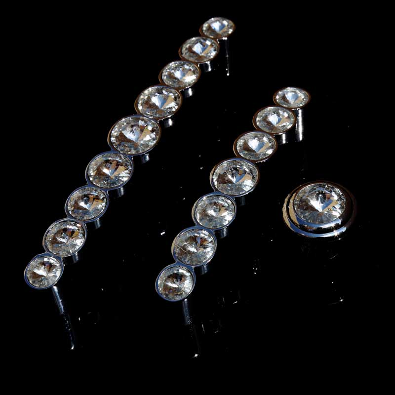 96mm 128mm modern fashion rhinestone furniture handle silver chrome dresser cabinet door handles knobs glass crystal drawer knob
96mm 128mm modern fashion rhinestone furniture handle silver chrome dresser cabinet door handles knobs glass crystal drawer knob