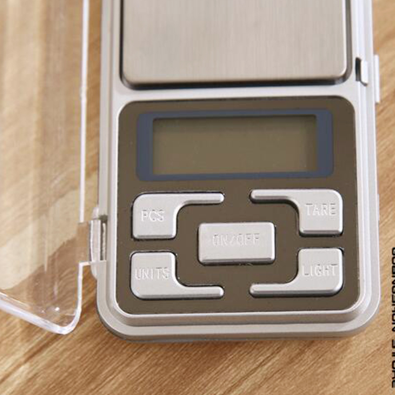 wholesale Mini Electronic Digital Scale Jewelry weigh Scale Balance Pocket Gram LCD Display Scale With Retail Box 500g/0.1g 200g/0.01g Best quality
