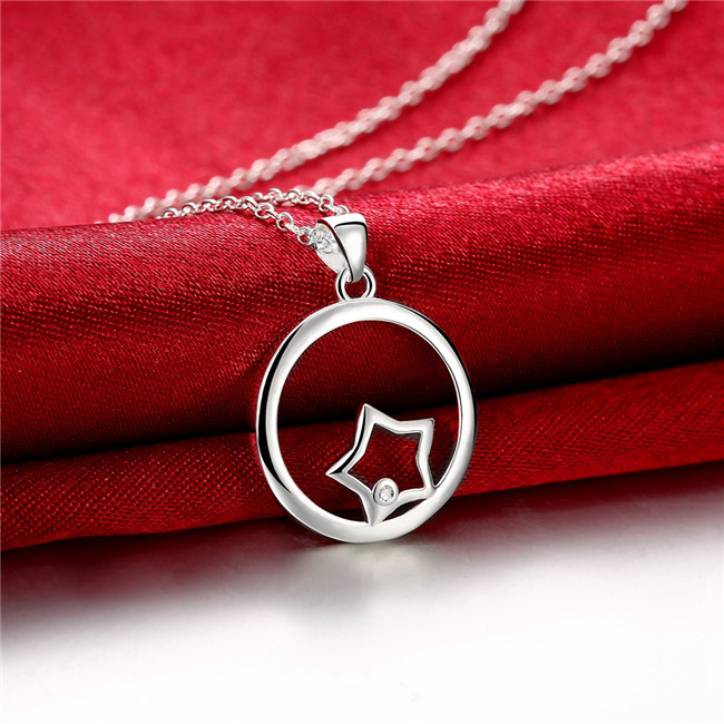 High grade women's Annulus shape Pendant Necklace white gemstone sterling silver necklace STSN704,brand new fashion 925 silver necklace
High grade women's Annulus shape Pendant Necklace white gemstone sterling silver necklace STSN704,brand new fashion 925 silver necklace