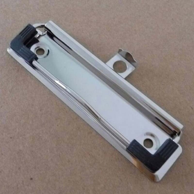 Creative 10pcs Metal 10cm Board Clips High Quality Metal Binder WordPad Clips Free Shipping School Office New Spring Clip