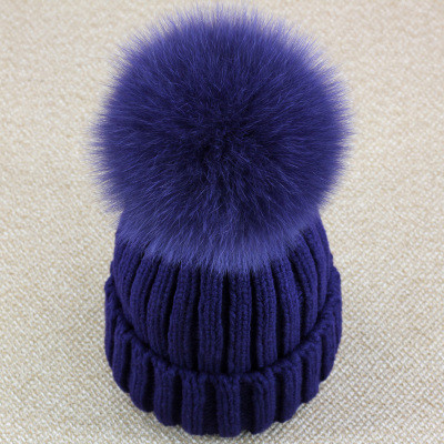Wholesale-Real Fox Fur Pom Pom Women Beanie Hat Hat With Pompom Ball Real Raccoon Fur Pompon Knit Bobble Hat Couple Ski Cap, Raccoon dark gray
Wholesale-Real Fox Fur Pom Pom Women Beanie Hat Hat With Pompom Ball Real Raccoon Fur Pompon Knit Bobble Hat Couple Ski Cap, Raccoon dark gray