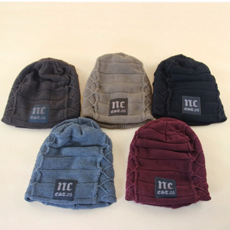 Men Winter Season Knitted Hat NC Plus Thicken Warm Inside Beanie Skull Caps 5 Colors Wholesale Price, Multi
Men Winter Season Knitted Hat NC Plus Thicken Warm Inside Beanie Skull Caps 5 Colors Wholesale Price, Multi