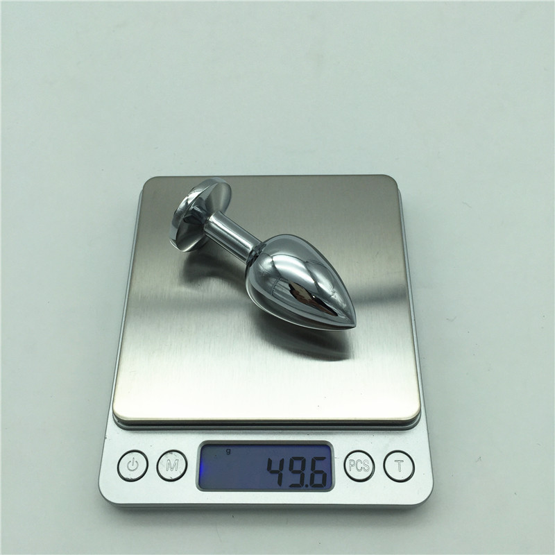 Sex Small Size Metal Anal Toys Butt Plug Stainless Steel Anal Plug, Sex Toys Sex Products For Adults