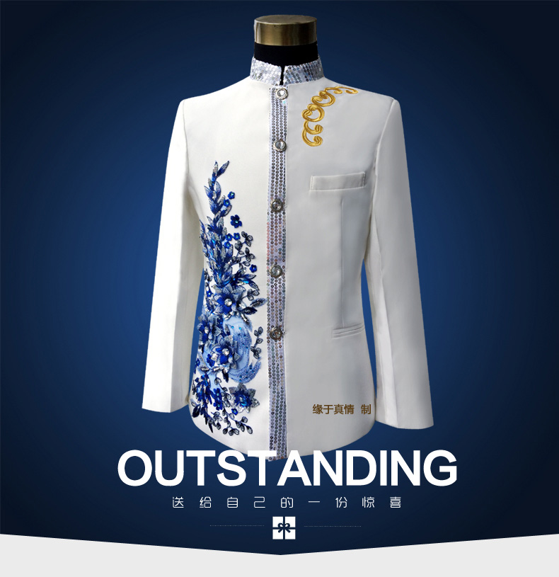Wholesale-Men New Fashion Designer Wedding Groom Indowestern Sherwani Suit Coat Jacket