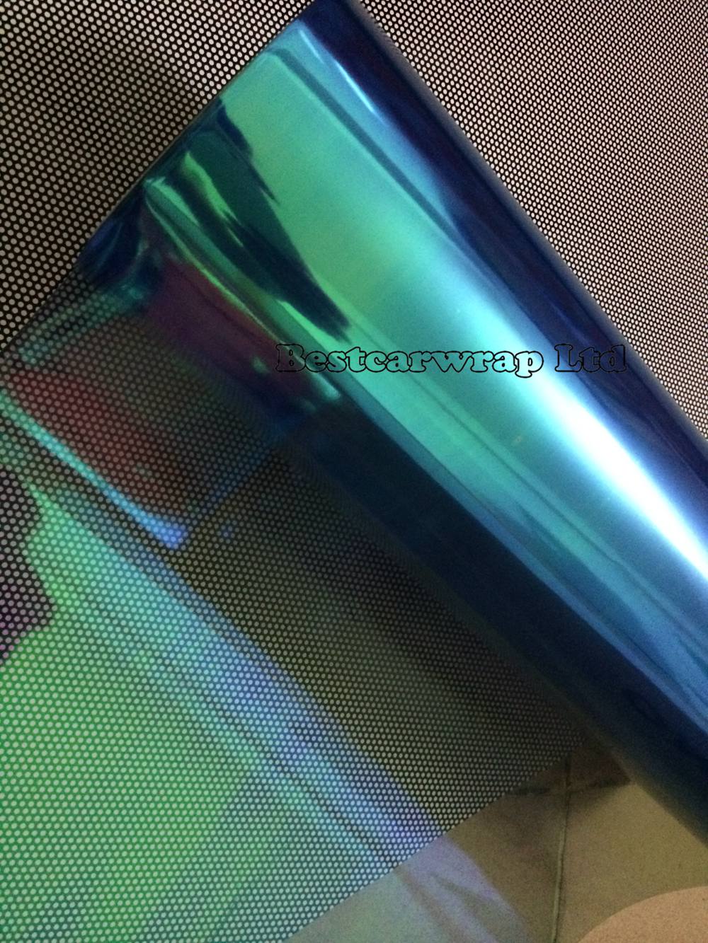 2 roll/Lot Light blue Chameleon Headlight Film Tint Taillight / Motorbike Heamp Tint Tinting Film Size 0.3x10m/ Roll DHL Free shipping