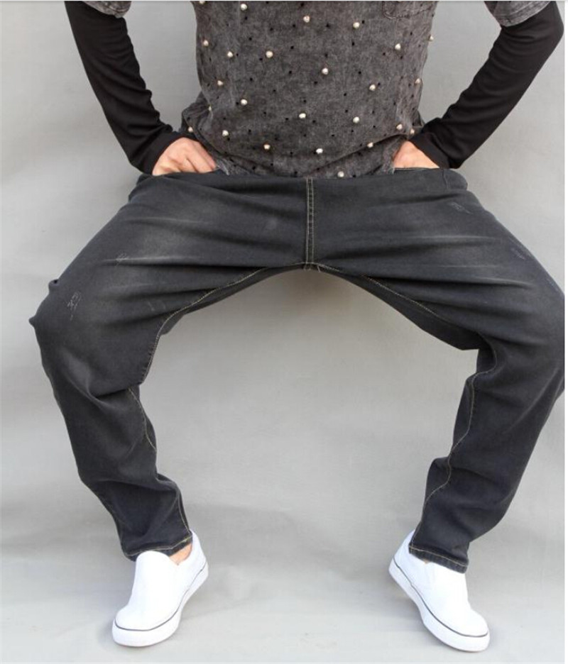 Wholesale-Men Baggy Jeans Big Size -5XL Mens Hip Hop Jeans Long Loose Fashion Skateboard Relaxed Fit Jeans For Men Harem Pants Black
Wholesale-Men Baggy Jeans Big Size -5XL Mens Hip Hop Jeans Long Loose Fashion Skateboard Relaxed Fit Jeans For Men Harem Pants Black