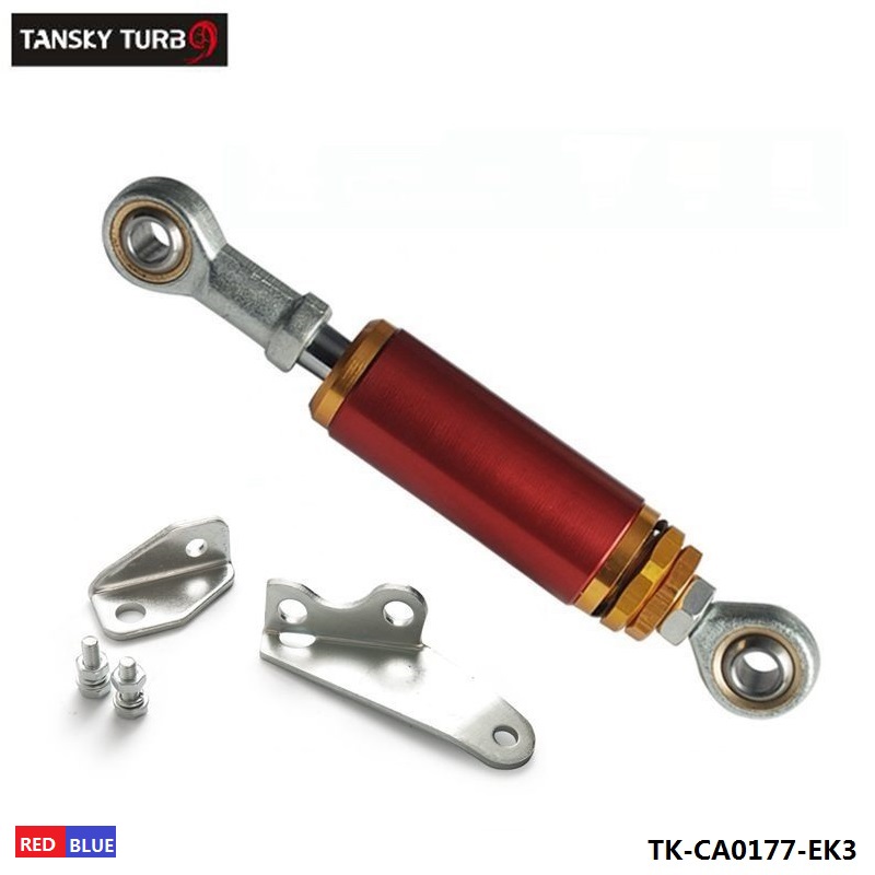 TANSKY -Aluminum Adjustable Engine Torque Damper Shock Kit 96-00 For Honda Civic EK9 EK3 EJ Blue/Red TK-CA0177-EK3
TANSKY -Aluminum Adjustable Engine Torque Damper Shock Kit 96-00 For Honda Civic EK9 EK3 EJ Blue/Red TK-CA0177-EK3