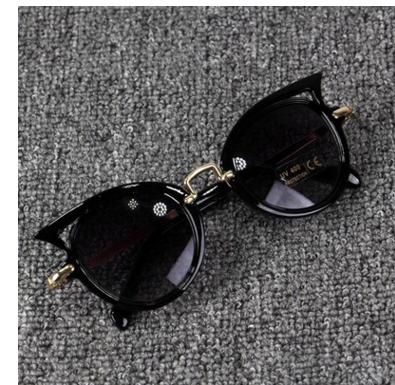 Fast ship Uv400 Vintage Kids Sunglasses Cat Eye Girls Children Sun glasses High Quality Glasses Brand Z260305