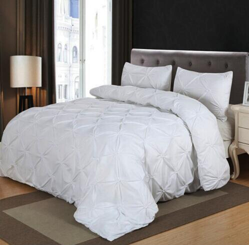 Wholesale Bedding Sets Home Textile Pleat Twin Double Size Bedclothes Duvet Cover Set Factory price expert design Quality Latest Style
Wholesale Bedding Sets Home Textile Pleat Twin Double Size Bedclothes Duvet Cover Set Factory price expert design Quality Latest Style