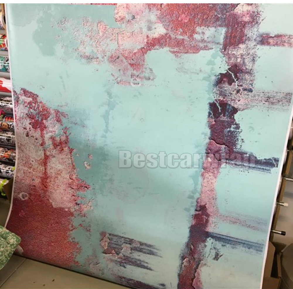 New Rust Vinyl For Car wrap Covering vehicle Truck boat wrapping film foi 4 color available size 1.52x 10m /4.98x32ft