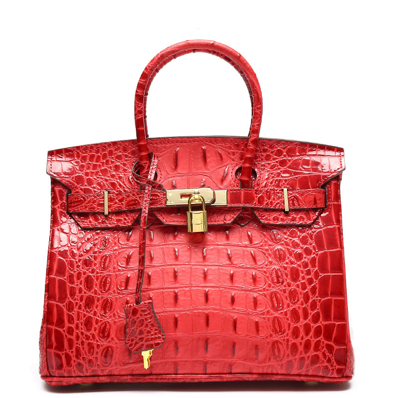 women leather handbags high quality shoulder bags 2017 new fashion crocodile grain real cowhide genuine leather tote Casual bag, 30cm as shown
women leather handbags high quality shoulder bags 2017 new fashion crocodile grain real cowhide genuine leather tote Casual bag, 30cm as shown