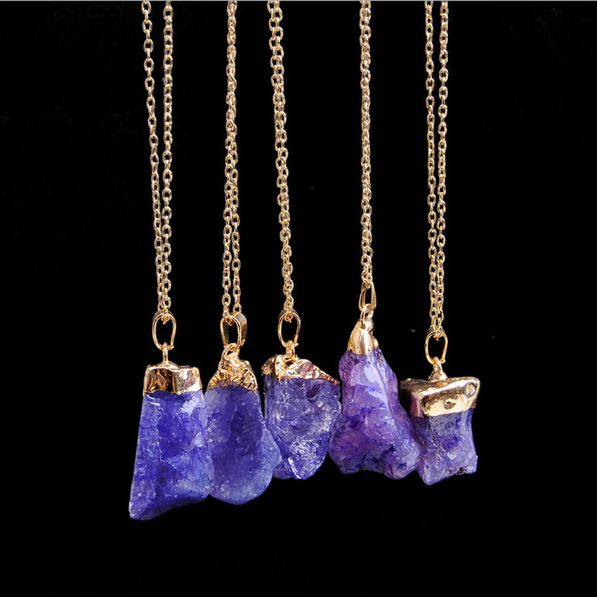 New Classic Natural Stone Jewelry Necklaces for Women Love Gift Fashion Charms Jewelry Crystal Quartz Geode Pendant Necklace
New Classic Natural Stone Jewelry Necklaces for Women Love Gift Fashion Charms Jewelry Crystal Quartz Geode Pendant Necklace
