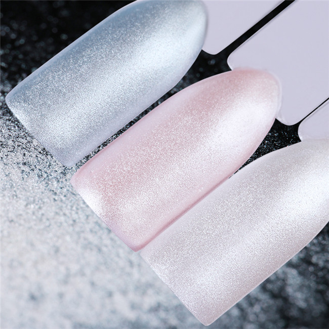 1 Box Diamond Pearl Mermaid 1.5g Shining White Nail Art Glitter Dust DIY Nail Decoration Pigment