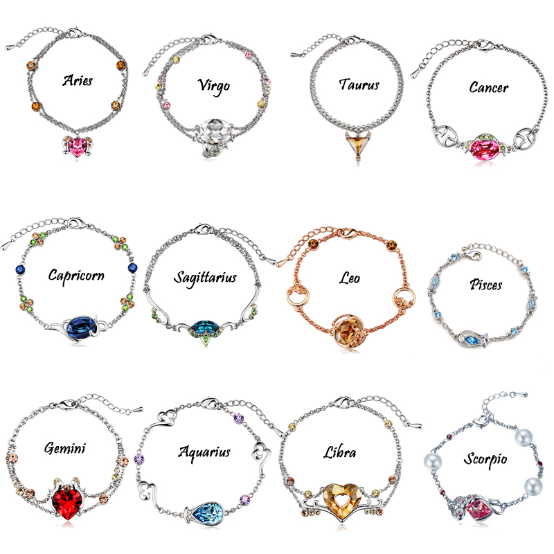 Hot sale 12 constellations crystal charm bracelets New retro bracelet & Bangles for women European bracelet Fashion Jewelry
Hot sale 12 constellations crystal charm bracelets New retro bracelet & Bangles for women European bracelet Fashion Jewelry