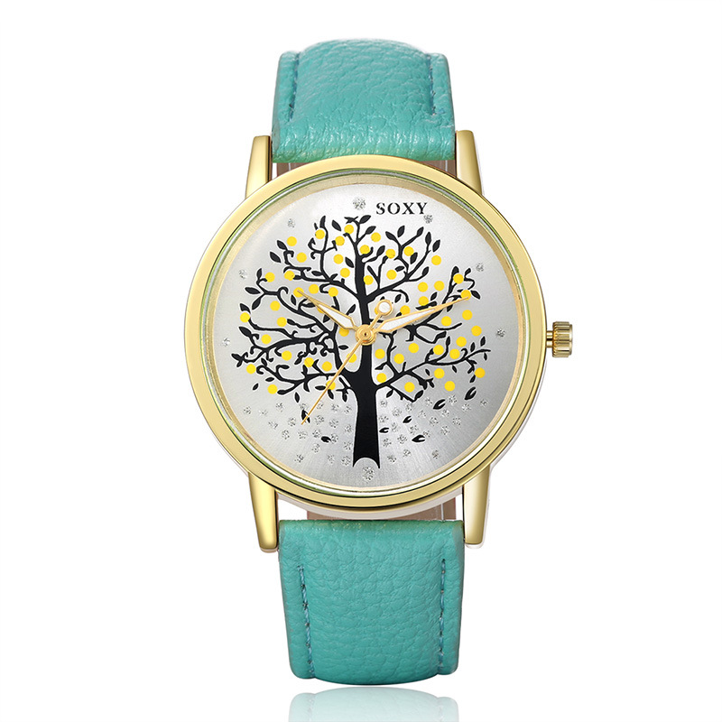 Fine New Style Simple gift watches trade watches Korean female personality tree women Girl Wrist Watch 2piece/lot, Green
Fine New Style Simple gift watches trade watches Korean female personality tree women Girl Wrist Watch 2piece/lot, Green